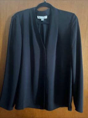 Brooks Brothers Black Collarless shirt